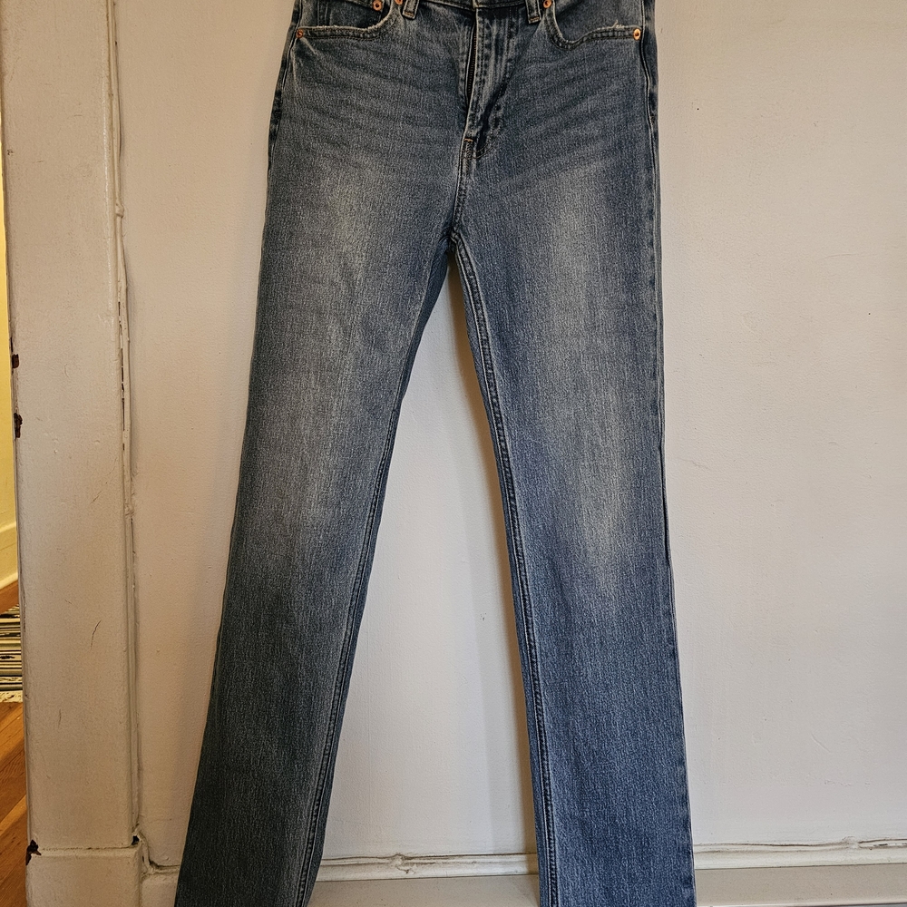 Men's Straight Leg Denim Jeans